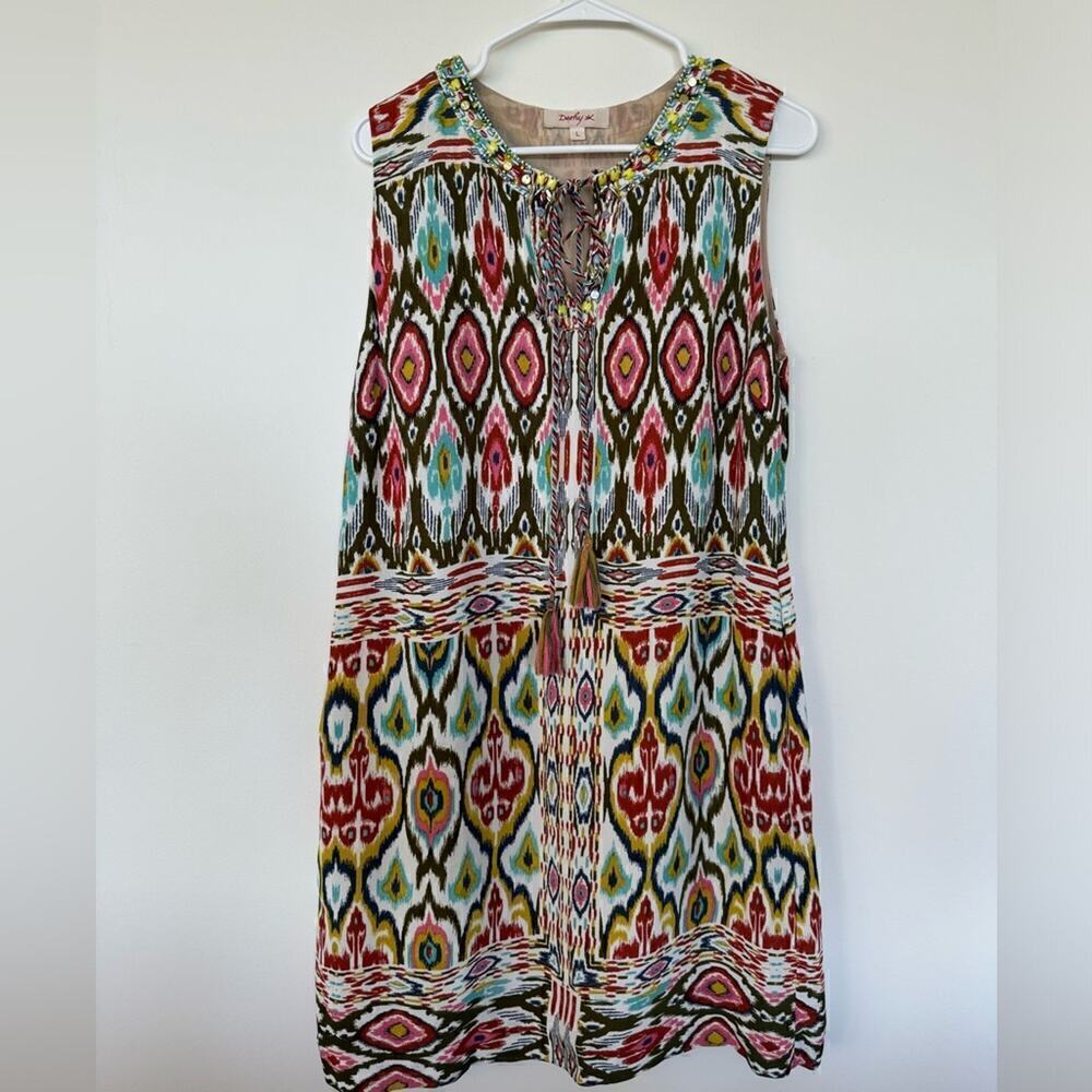 Derhy brand dress sleeveless sz L